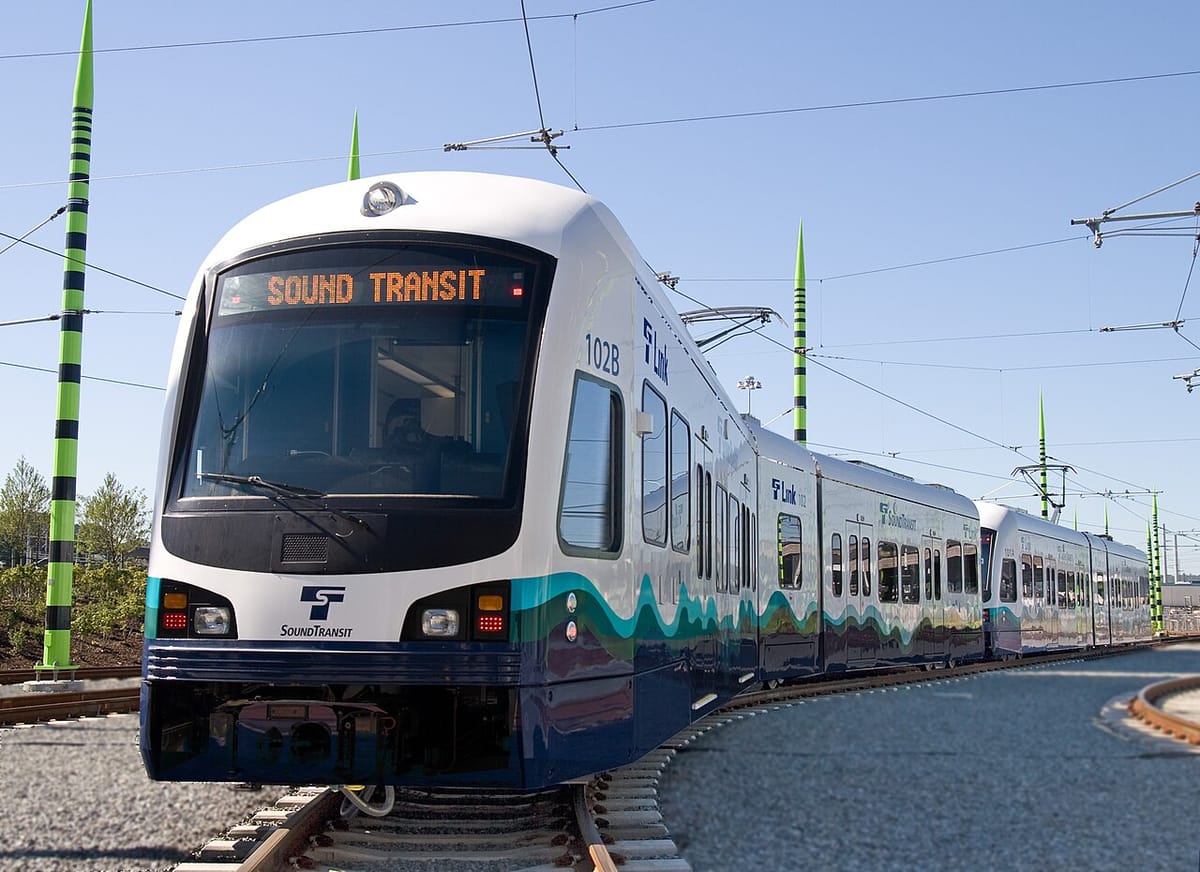 A Sound Transit train
