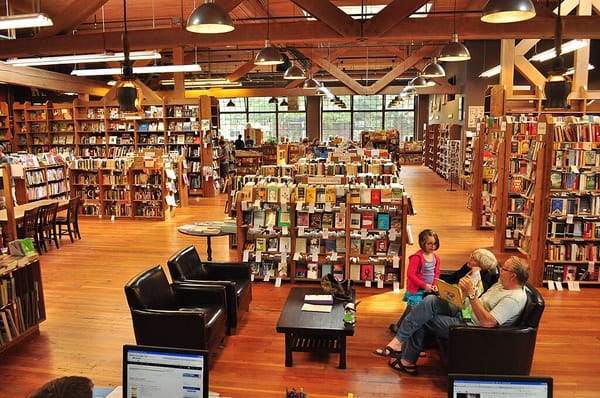 A view inside Seattle's Eliott Bay Book Company.